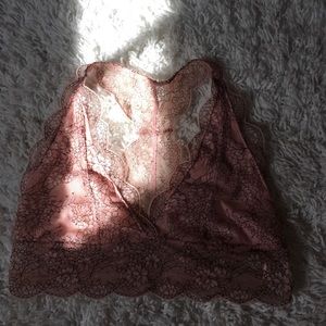 Cute rusty pink bralette